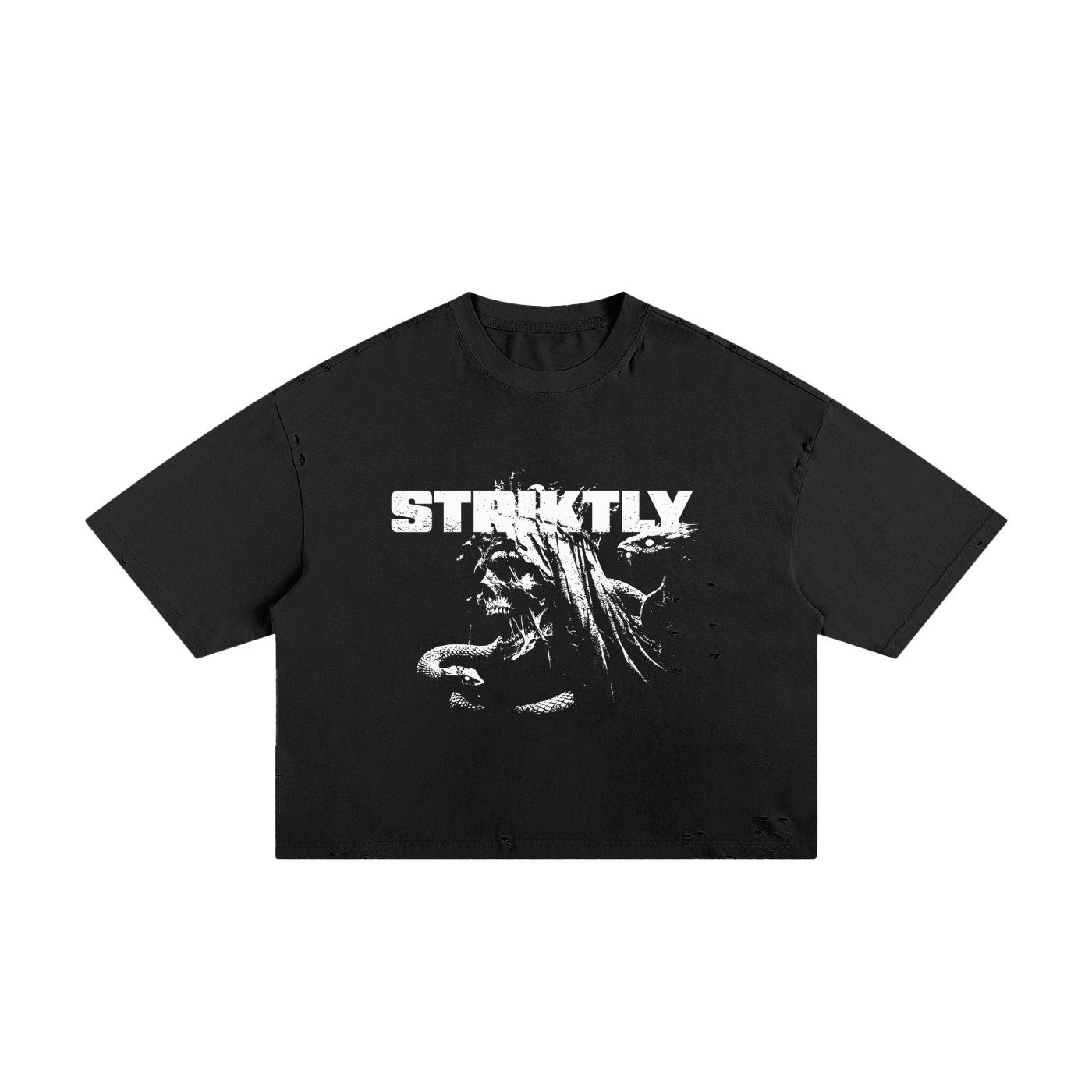 Classic Frayed Boxy Tee