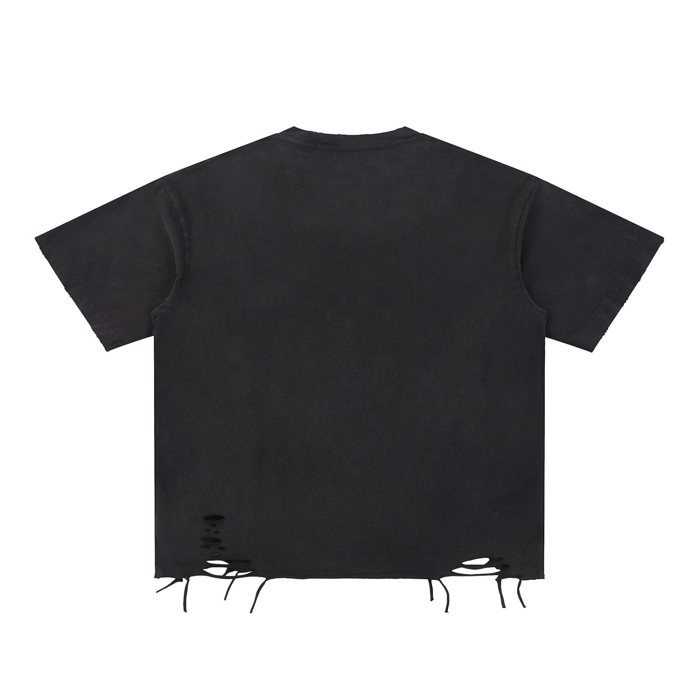 Slate - Snow Washed Raw-Hem T-Shirt
