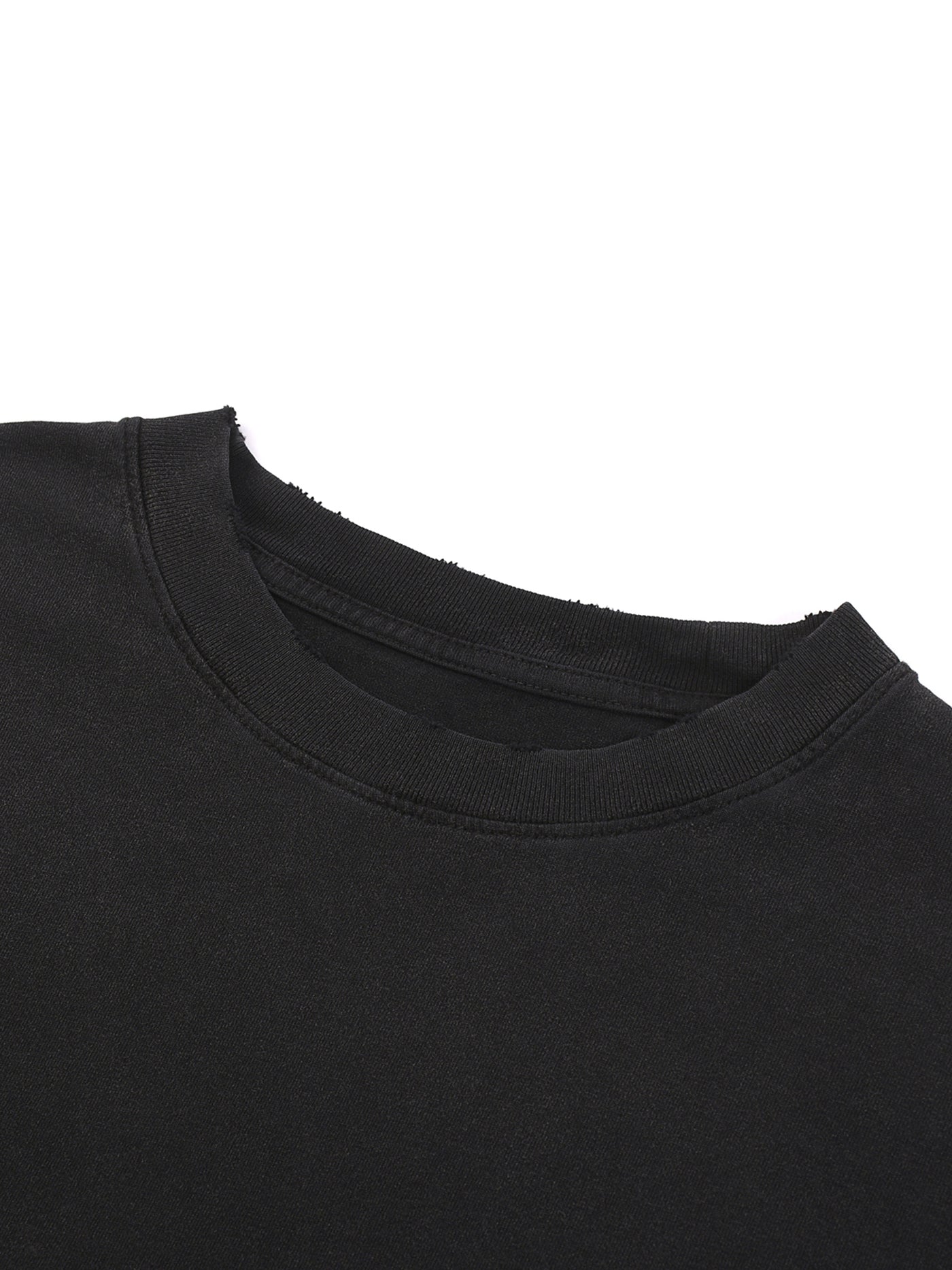 Slate - Snow Washed Raw-Hem T-Shirt